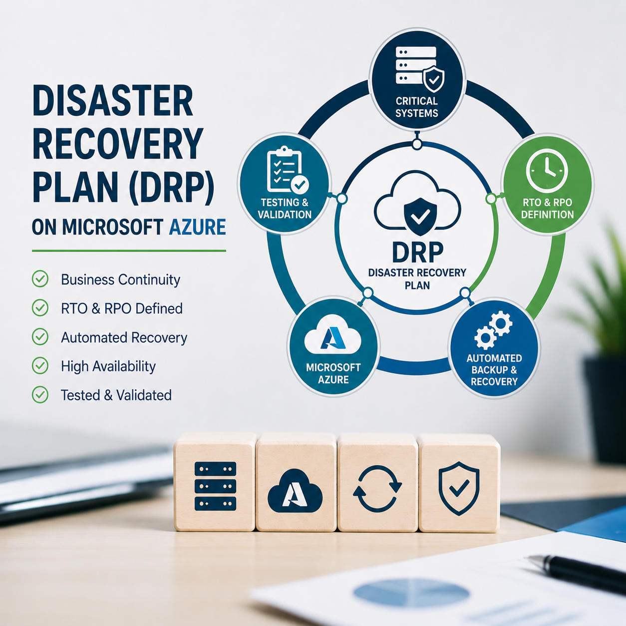 Diseño e Implementación de Disaster Recovery Plan (DRP) para Sistemas Críticos en Microsoft Azure